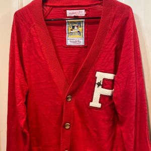 Mitchell and Ness Philadelphia Phillies Throwback Cardigan